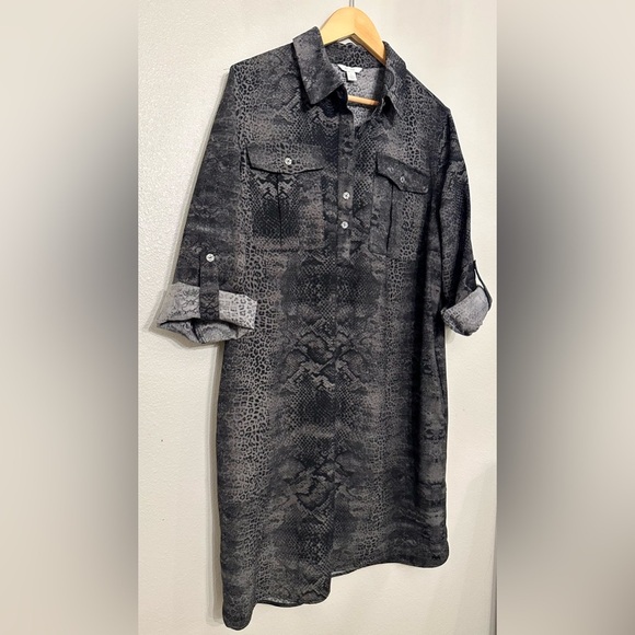 Snakeskin inspired dress size large - Picture 1 of 15